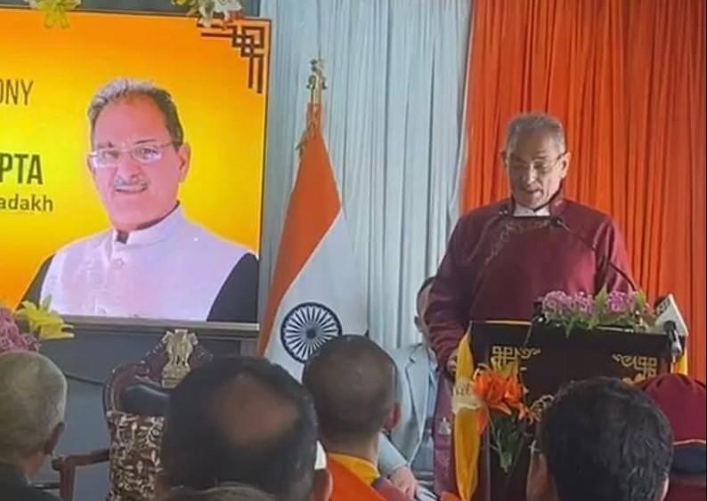 Leh: BJP leader Kavinder Gupta takes oath as the Lieutenant Governor of Ladakh