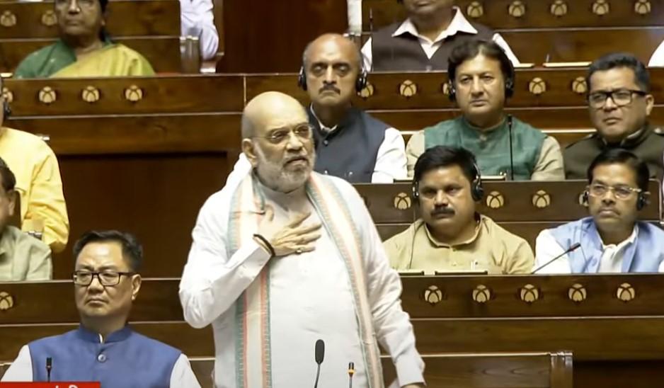 Jammu and Kashmir will be free of terrorism, it is PM Modi's vow: Amit Shah in Parliament