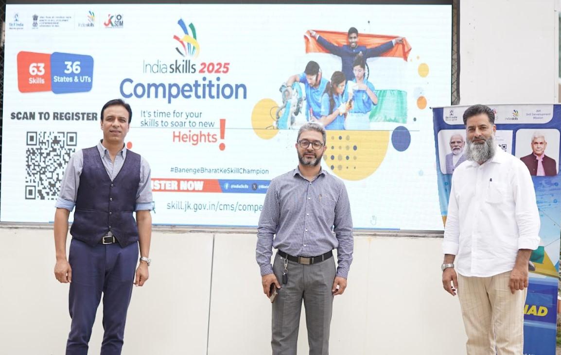 JKSDM launches India Skills Competition 2025 across 20 districts of J&K