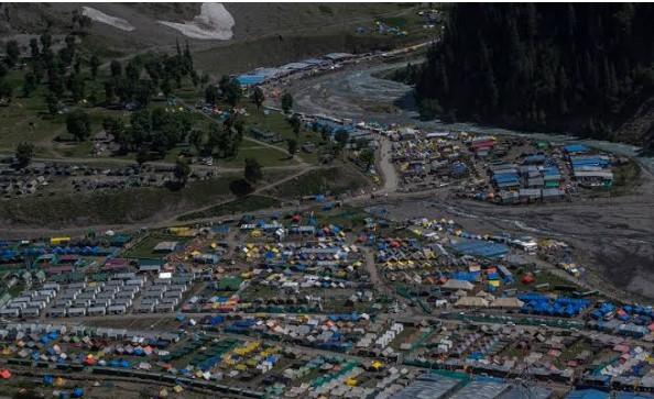 Amarnath Yatra suspended from Baltal route due to bad weather