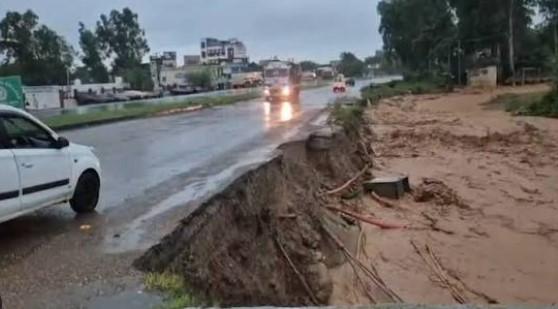 Heavy Rain Lashes J&K; Kathua Records Highest Rainfall of 153 Mm in 24 Hours
