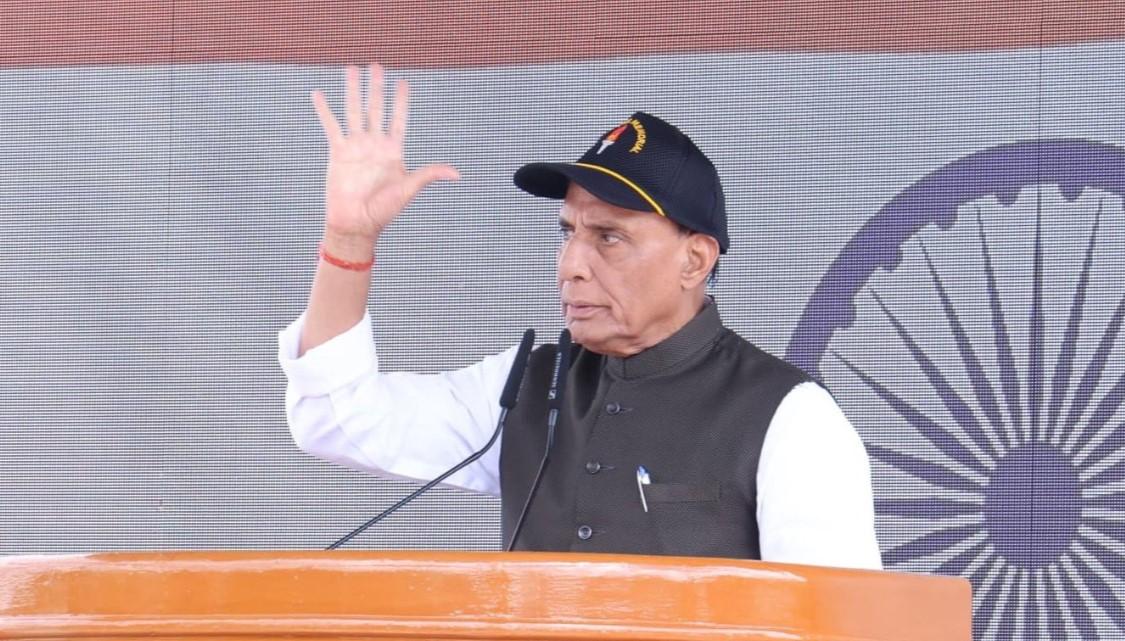 Talks only on PoK: Rajnath slams Pakistan for making terrorism ‘state policy’