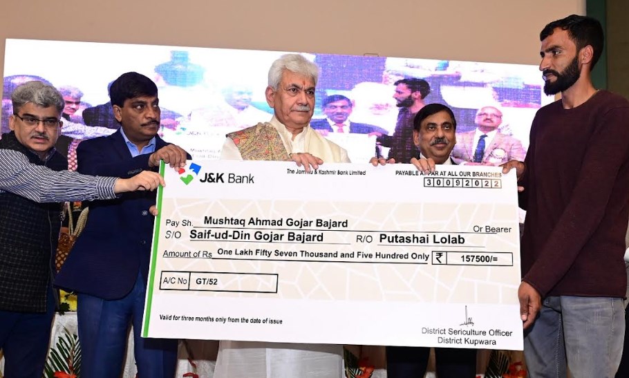 Lt Governor inaugurates workshop on Sericulture in J&K: “Silk Samagra & beyond