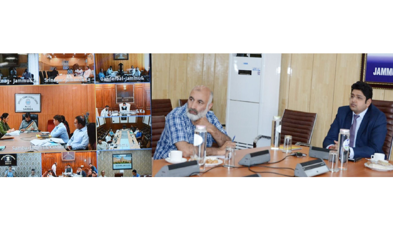 Dr Langer reviews implementation of ABDP in J&K