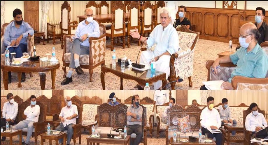 Lt Governor frames Committee to work out modalities for economic revival & extending support to the business community