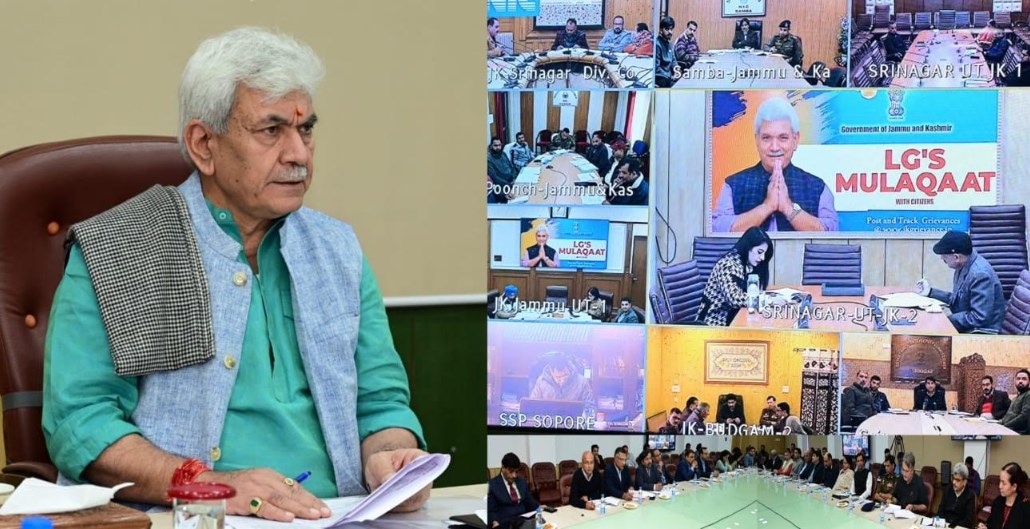 People want to be heard & expect quick action from the administration: LG Manoj Sinha