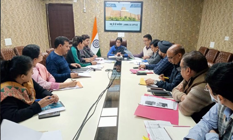 DC Jammu reviews progress of RURBAN mission works