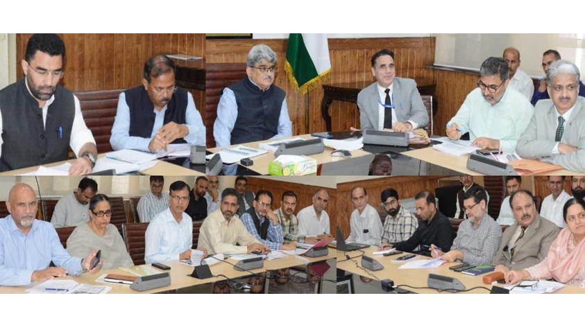CS reviews major health infra projects across Jammu and Kashmir