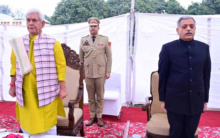 A K Choudhary sworn in as Chairman, Public Service Commission, J&K