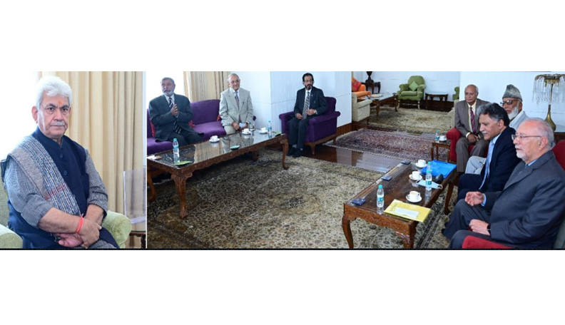 Central Government Pensioners’ Welfare Association J&K calls on Lt Governor