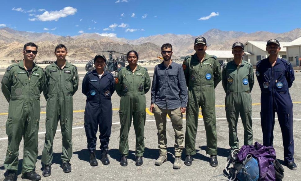 IAF rescues Israeli national from high-altitude area in Ladakh