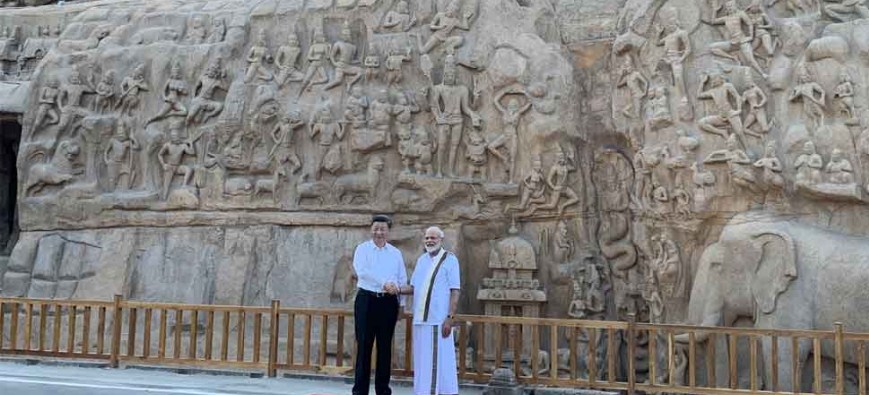 Veshti-Shirt-Angavastram; PM Modi dons the traditional Tamil Nadu outfit for Jinping meet