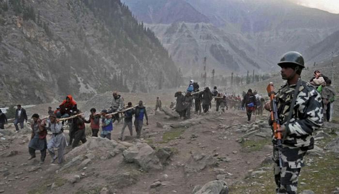 8,734 pilgrims pay obeisance at the Holy Cave