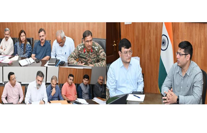 Div Com Jammu reviews District-Wise progress of Highway Projects; Stresses time-bound resolution of pending issues