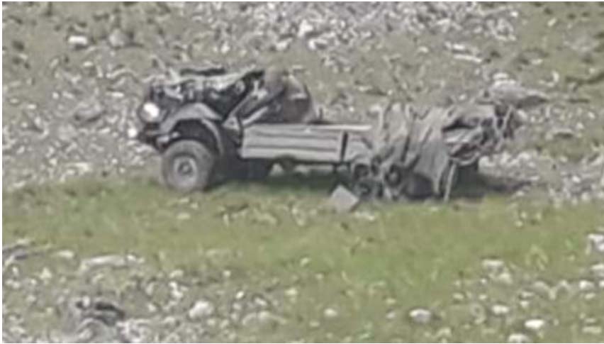 Soldier martyred in road accident in Central Kashmir