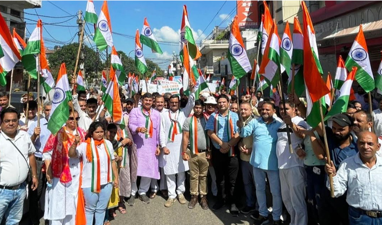 J&K is resonating with national slogans with the PM's "Har Ghar Tiranga" Campaign: Jugal