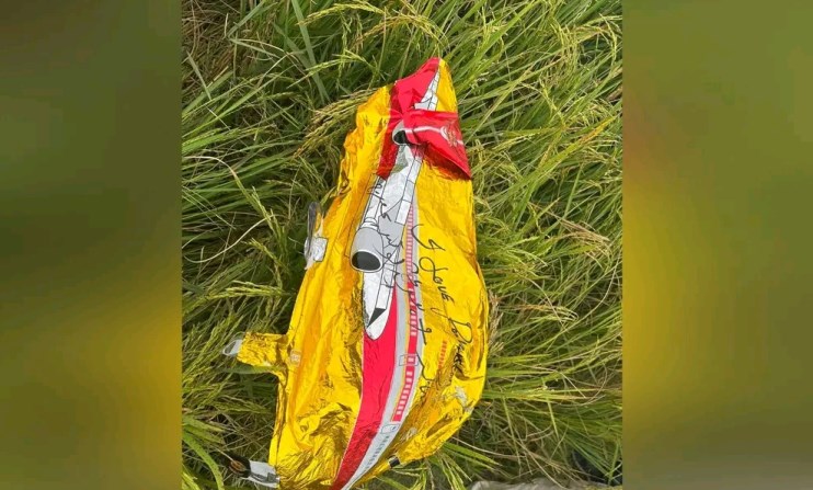 Suspicious Aircraft-shaped Balloon With ‘I Love Pakistan’ Message Seized In J&K’s Kathua