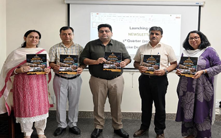 Excise Commissioner J&K launches quarterly Newsletter
