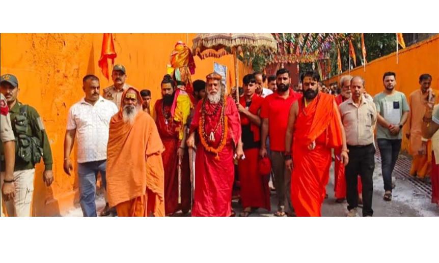 Chari Mubarak Yatra returns to Poonch, concludes sacred journey from Shri Budha Amarnath Ji Mandir