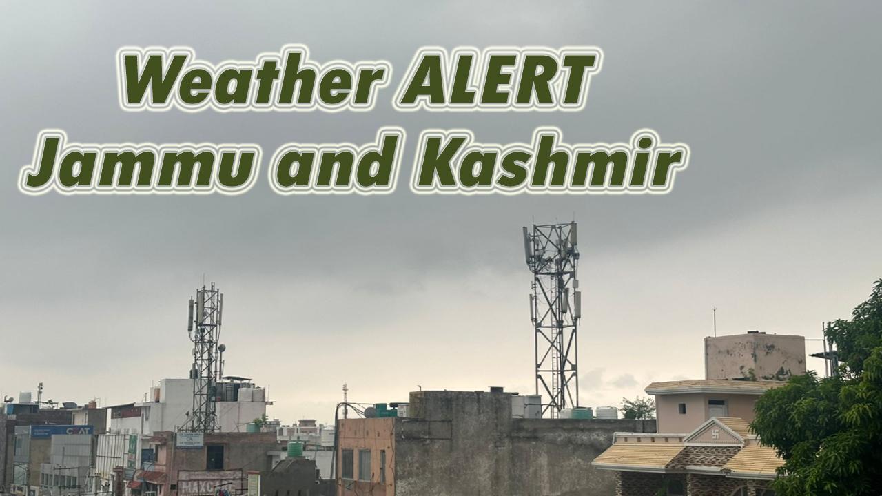 #alert Jammu Kashmir #WeatherUpdate अगले कुछ घंटे तेज़ बारिश नदी नालों के नज़दीक न जाए