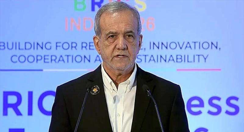 Iran will not surrender to bullies: Masoud Pezeshkian in New Delhi