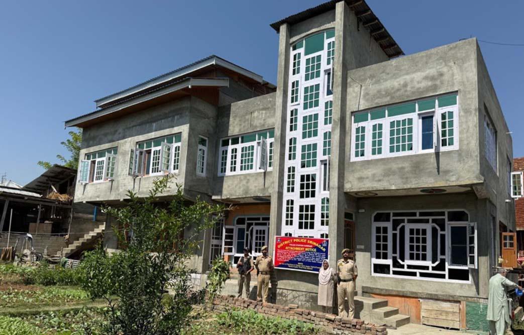 Srinagar Police Attaches Properties Worth ₹6.31 Crore Linked to Drug Trafficking, Terror Activities