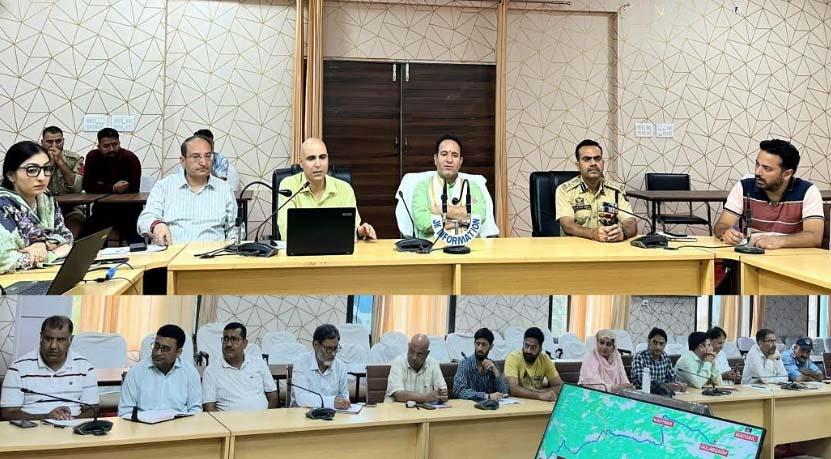 MLA Padder- Nagseni (LOP J&K Assembly) reviews arrangements for Shri Machail Mata Ji Yatra 2025