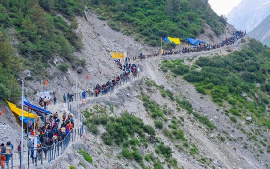 Over 3.52 lakh perform Amarnath Yatra in 21 days