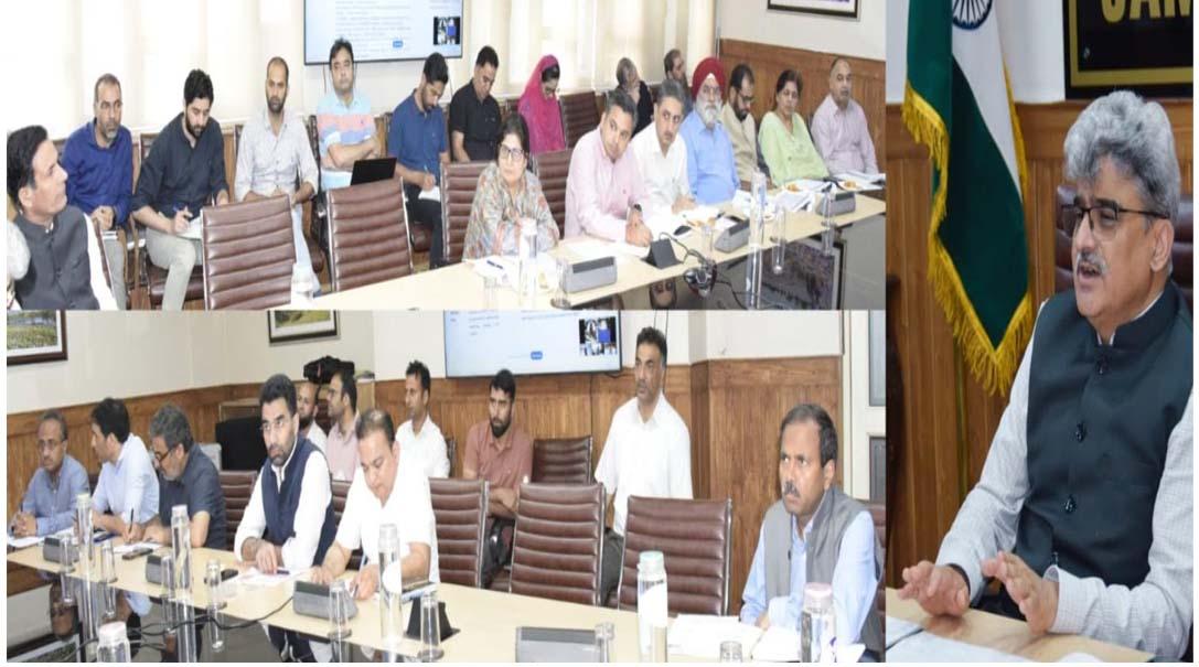 CS reviews BISAG-N powered IT initiatives in J&K
