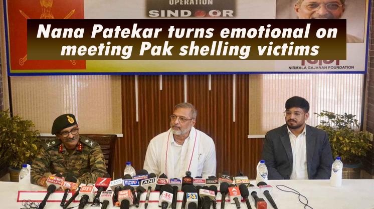 Shri Nana Patekar, Bollywood Legend & Padma Shri Awardee, Speaks at Rajouri Press Meet Alongside GoC ‘Ace of Spades’ Maj Gen Kaushik Mukherji and DC Abhishek Sharma.