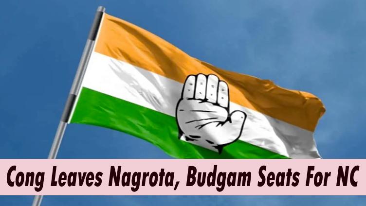 Cong Leaves Nagrota, Budgam Seats For NC