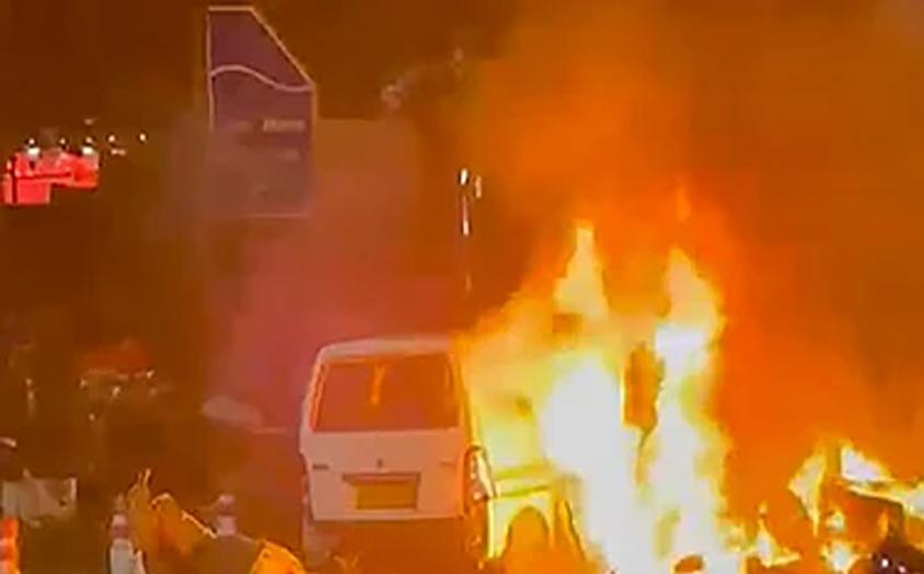 Delhi Blast: Car explosion near Red Fort Metro Station triggers fire, at least eight deadand 24 injured; high alert sounded in Delhi