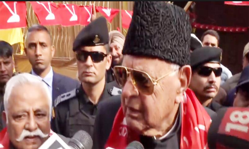 Have taken bullets for India, ready to face them again: Farooq Abdullah