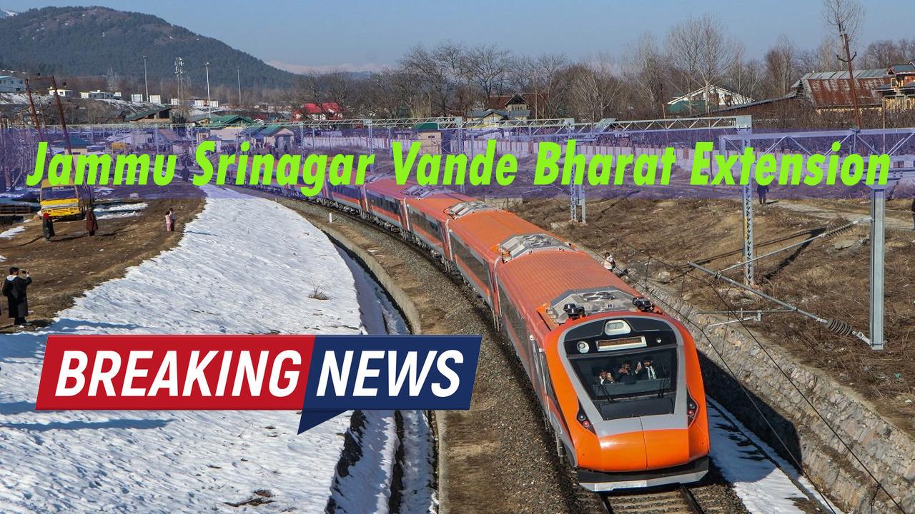 1 March से नहीं चलेगी #Jammu #Srinagar Vandhe Bharat Express; railway ne vapis liya notification