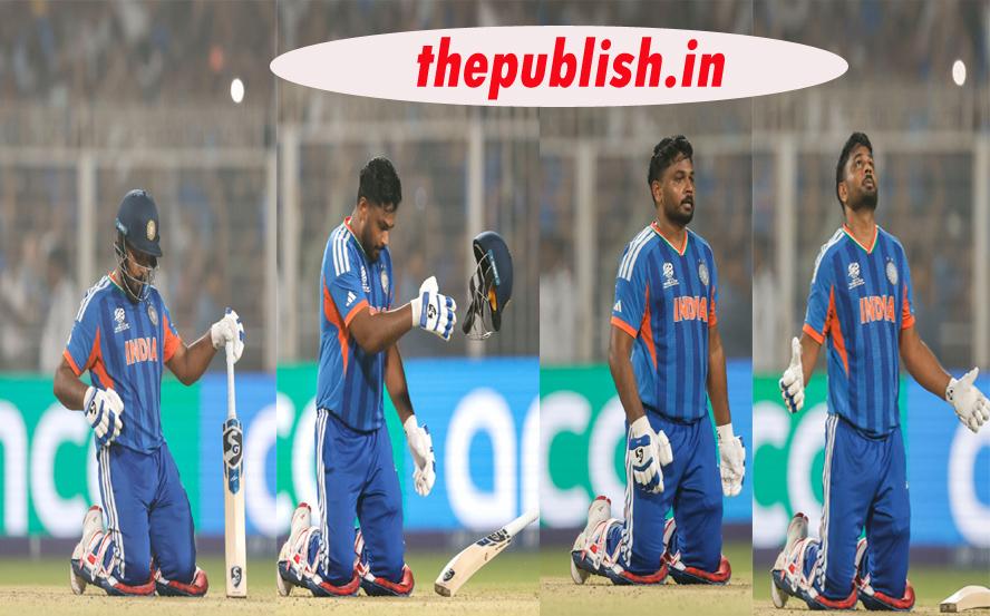 Sanju Samson slams 97 not out to help India beat West Indies by five wickets and qualify for T20 World Cup semifinals