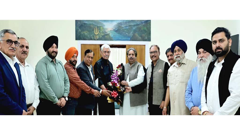 J&K: Congress delegation meets LG, seeks statehood, flags LPG crisis, refugees’ issues