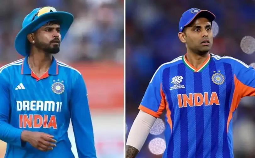 Shreyas Iyer replaces Suryakumar Yadav as India's T20I captain