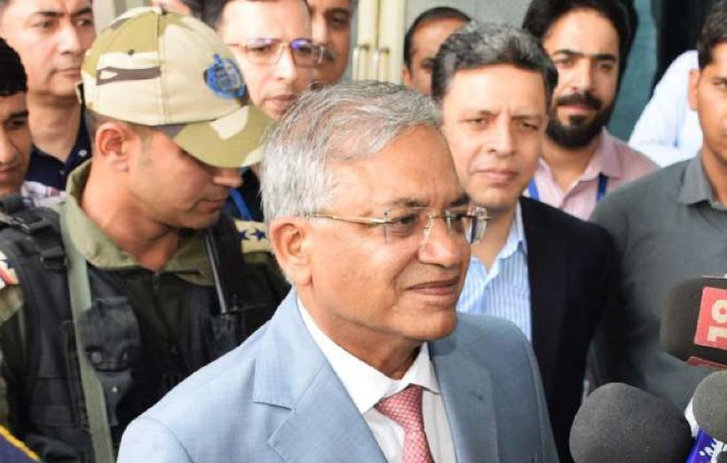 Chief Election Commissioner of India arrives in Srinagar on 3 day visit