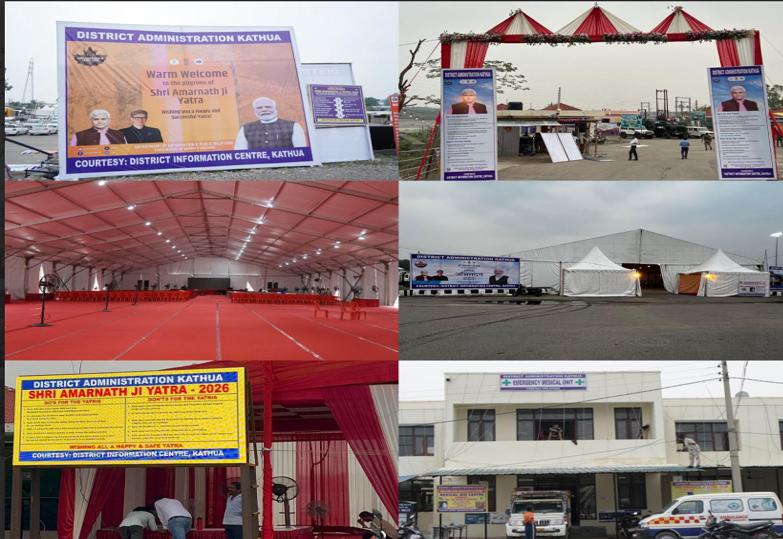 Lakhanpur Yatri Facilitation Centre ready to welcome Shri Amarnath Ji yatris