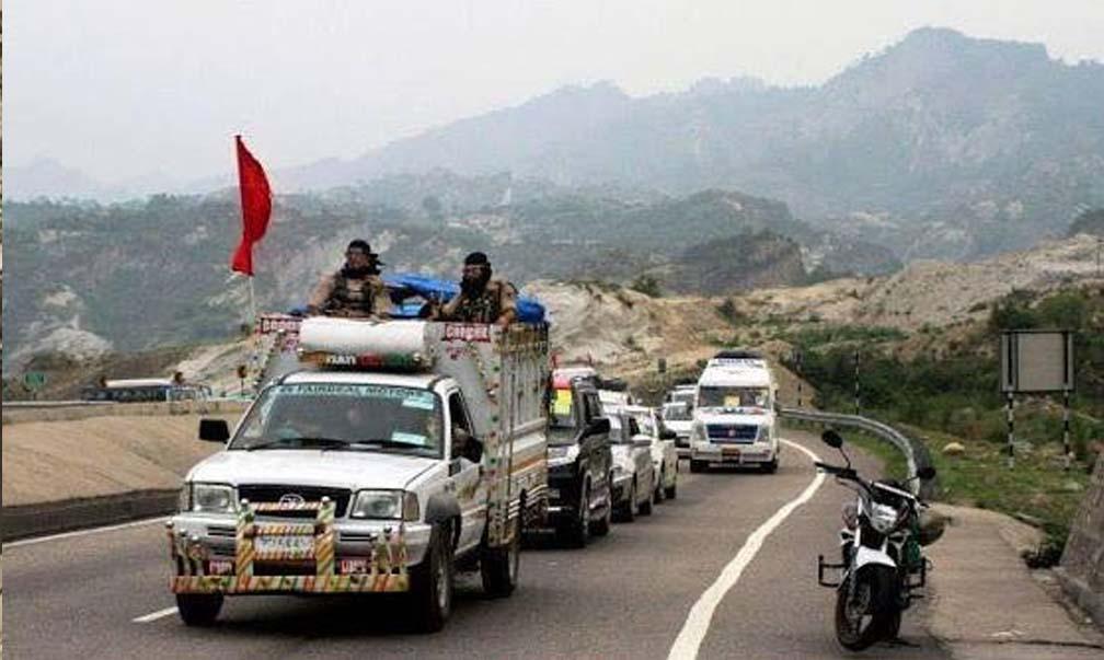 Amarnath Yatra: This year's biggest batch of 9,837 pilgrims leaves Jammu