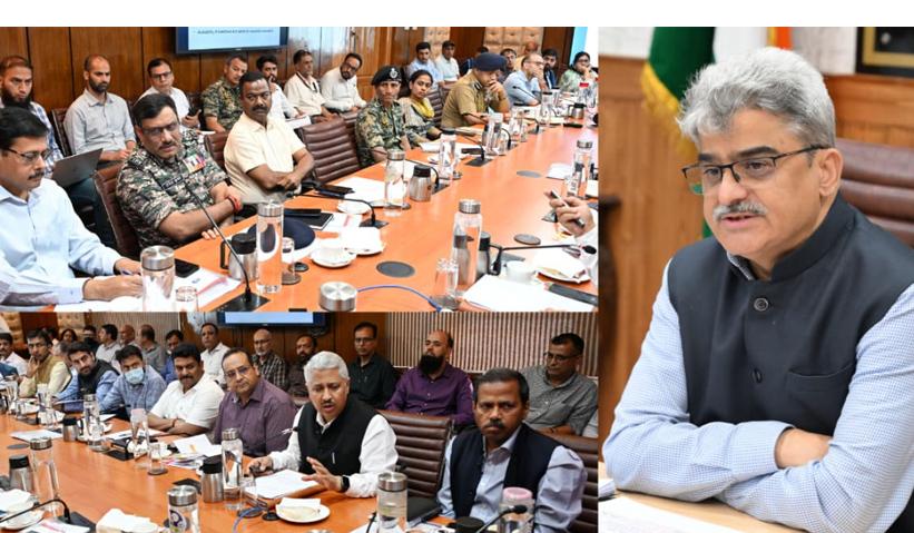 Chief Secretary assesses status of arrangements for ongoing Shri Amarnath Ji Yatra