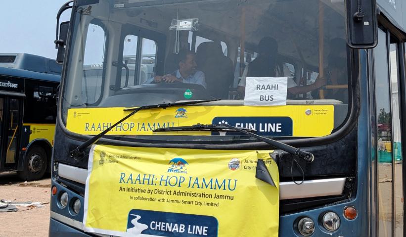Online booking opens for Raahi: Hop Jammu bus service