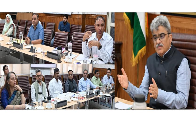 CS reviews roadmap for commercial cultivation of Medicinal & Aromatic Plants in J&K