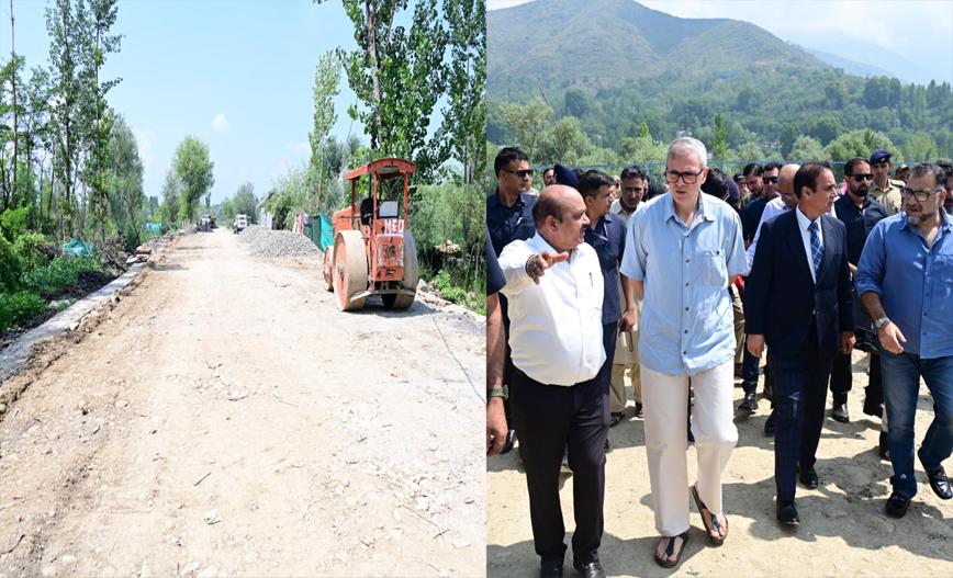 CM Omar Abdullah reviews key development projects, public issues in Ganderbal