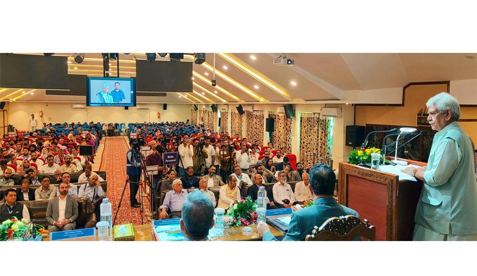 Lieutenant Governor Attends IUST's Conference; Calls for Nature-Based Solutions for Building Climate Resilience in the Himalayas