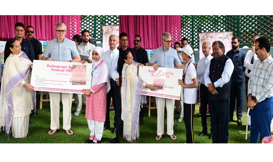 Competitions harness creativity to promote J&K’s iconic flower gardens: CM