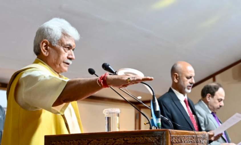 LG Sinha Proposes Incorporating Anti-Drug Curriculum In Jammu Kashmir Universities