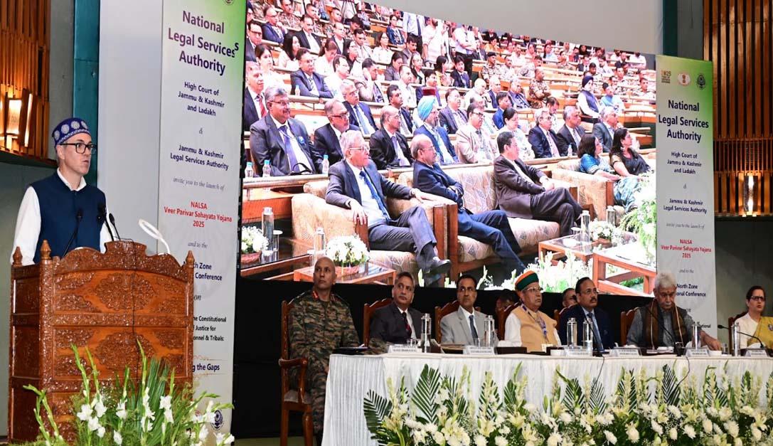 Our collective responsibility to deliver justice, legal-aid to defence personnel & tribal communities: Chief Minister Omar Abdullah