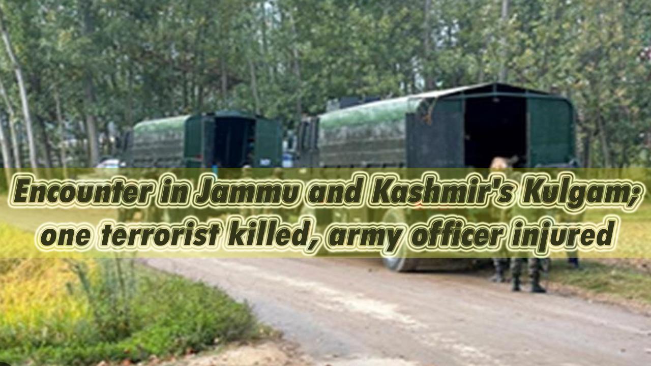 जम्मू-कश्मीर में सेना ने आतंकी को किया ढेर