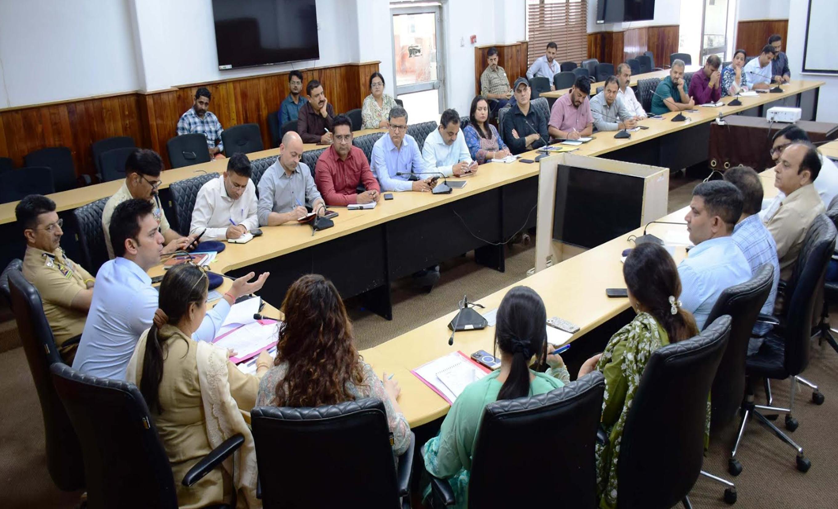 DC Jammu reviews Diwali preparedness